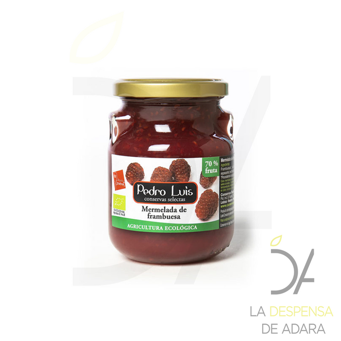Organic Raspberry Jam 300grs -Pedro Luis-