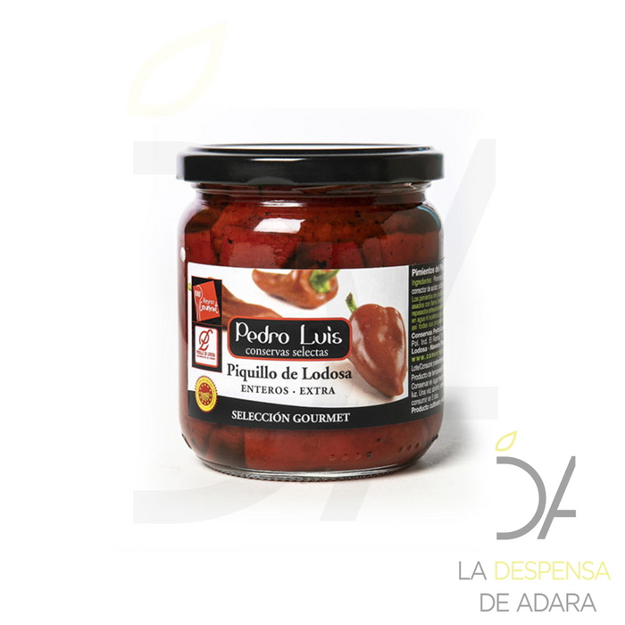 Piquillo Lodosa peppers whole extra 215grs -Pedro Luis-