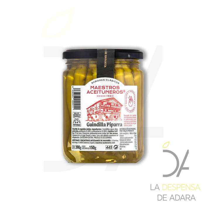Basque Chili Pepper "Piparra" 150grs -Masters-